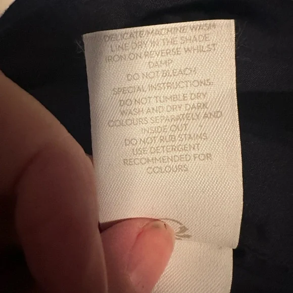 NWT Boden fully lined button front linen pencil skirt US 8 - Picture 6 of 6